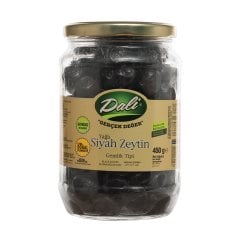 Yağlı Siyah Zeytin 450 gr. Cam 291/320 (S)