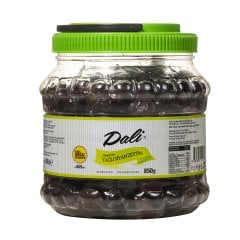 Yağlı Siyah Zeytin Pet 850 gr. 381/410 (2XS-3XS)
