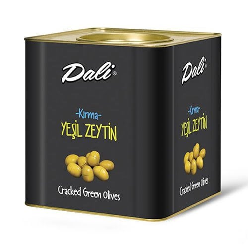 Kırma Yeşil Zeytin 10 Kg Teneke 141/160